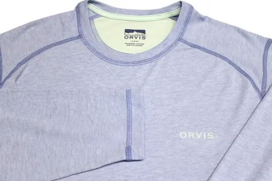 Discover ORVIS SOFT POLY COTTON LONG SLEEVE SHIRT--L--WRINKLE FREE--PERFECT!!--NWOT!