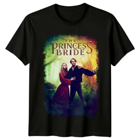 The Princess Bride (1987) Movie Poster T-Shirt Unisex Retro Tee