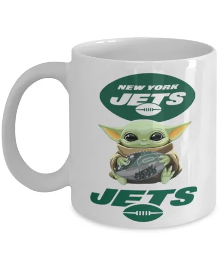 Discover Coffee Mug New York JETS football Football JETS Yoda Coffee Mug Gift