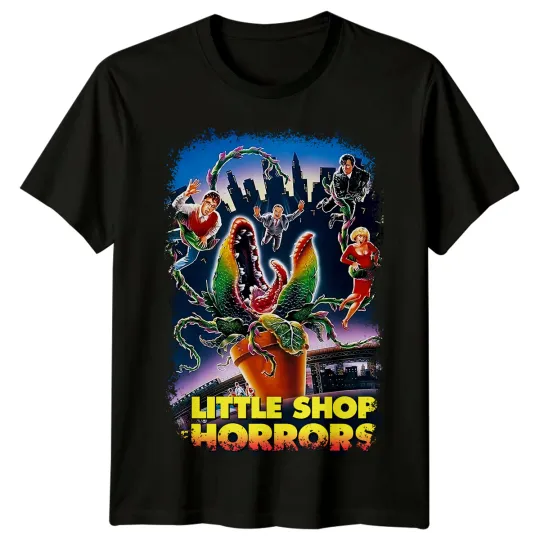 Discover Little Shop of Horrors 1986 Movie Poster T-Shirt Unisex