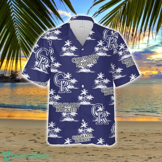 Discover Colorado Baseball Team Rockiess Hawaiian Button Down Shirt Unisex Adults S-5XL