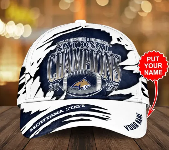 Discover Personalized Montan-Na State Bobcat Classic Cap