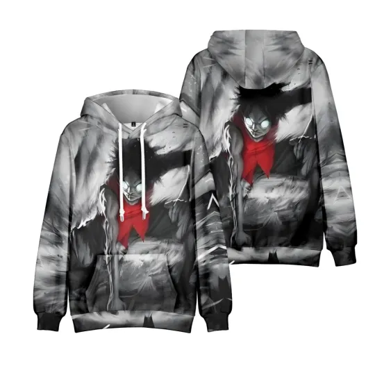 One Piece Anime 3D Hooded Sweatshirt, Hoodie, Pullover, Jumper, Sweater for Men and Women