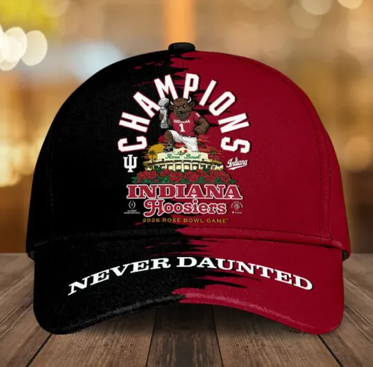 Indian-A Hoosi-Er Football 2026 Rose Bowl Champions Classic Cap
