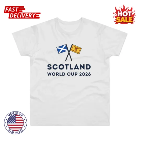 Discover SALE! Scotland Flags - World Cup 2026 Inspired T-Shirt Tartan Army-Football Gift