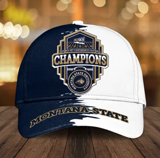 Discover Montanna State Bobcat1 Football Classic Cap