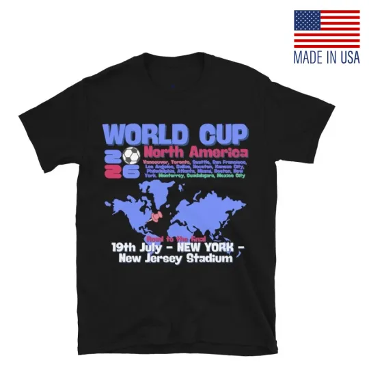 World cup 2026 North America T-shirt World cup soccer collecters item_reprint @@