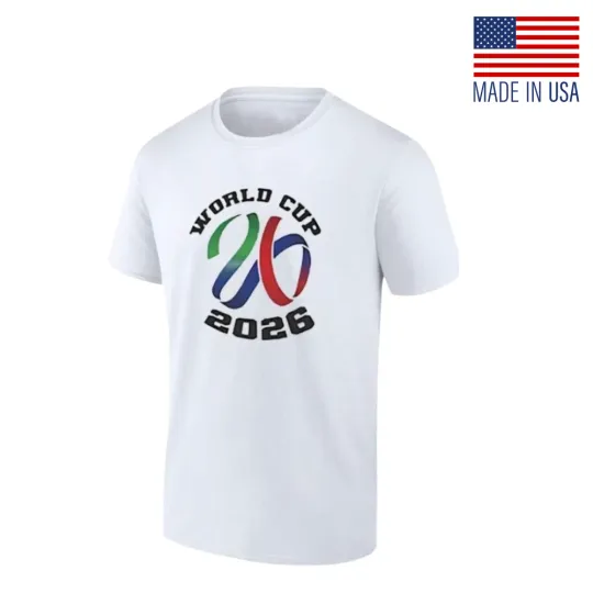 Discover 2026 World Cup Soccer Inspired Emblem Fan Made T-Shirt Size S-5XL