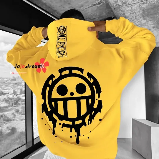 One Piece Law Anime 3D Hoodie