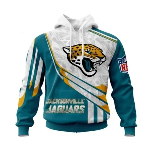 Personalized Jacksonville Football Team Jaguarss Hoodie Lightweight Adults S-5XL