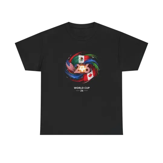 Discover World Cup 2026 Tee, Soccer Fan Shirt, Football Lover Top, Sports Enthusiast_sale
