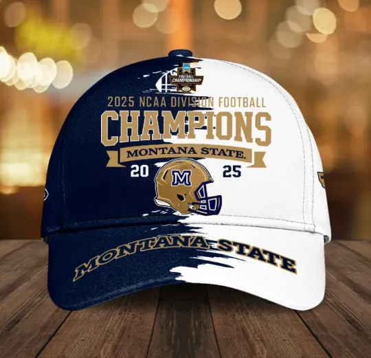 Discover Montan1A State Bobcatt Football Classic Cap