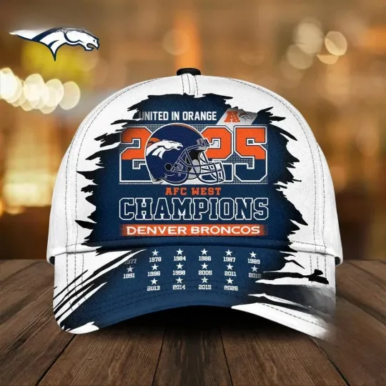 Discover Broncos  AFC West Champions Super Bowl Classic Cap