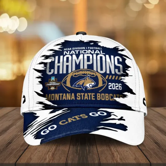 Discover Montanaa State Bobcat Football Classic Cap