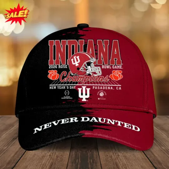 Indiana Hosier Football 2026 Rose Bowl Champions Classic Cap