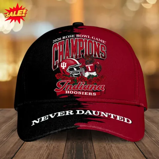 Indiana Hosier Football 2026 Rose Bowl Champions Classic Cap