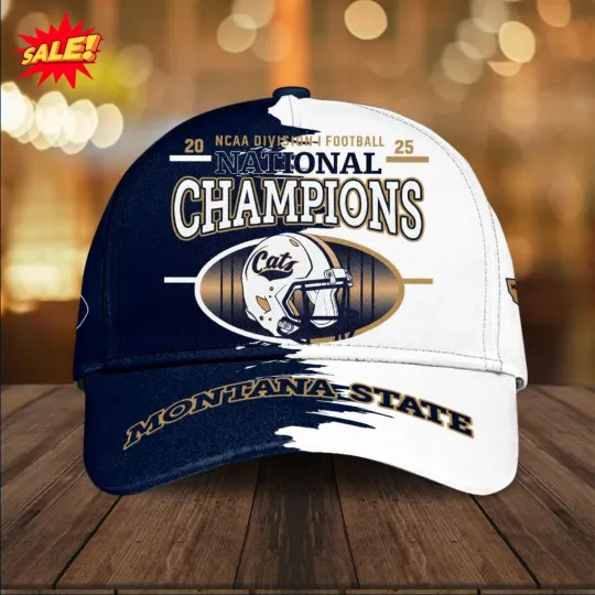 Discover Montanaa State Bobcat Football Classic Cap
