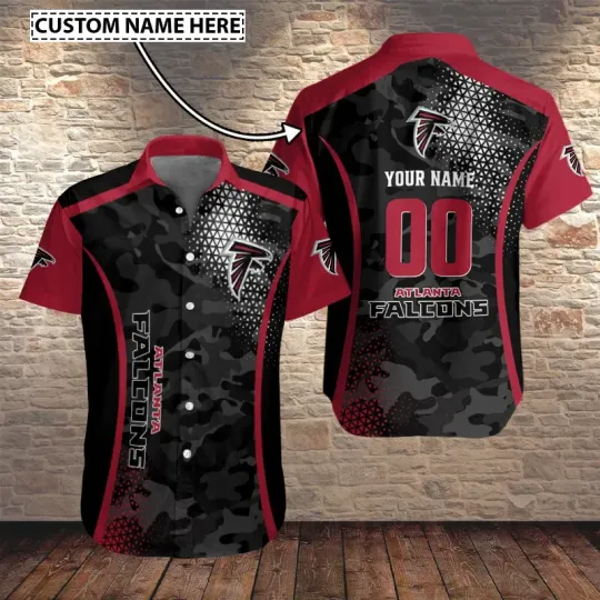 Discover Personalized Atlanta Football Team Falconss Hawaiian  Shirt, Unisex Adults
