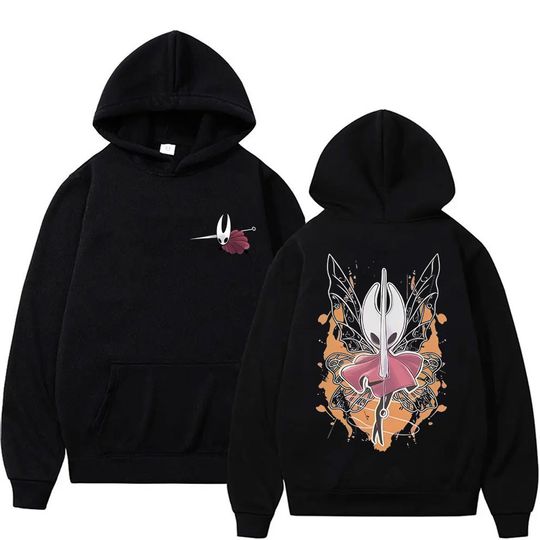 Game Hollow Knight Graphic Hoodie Men Women Fashion Oversized Hooded Tracksuit MaleHigh Quality Fleece Cotton Pullover Hoodies