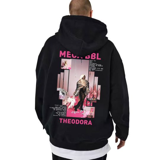 Discover Rapper Theodora Mega Bbl Album Graphic Hoodie Men Women Hip Hop Fashion Pop Music Sweatshirt Male Casual Vintage Pullover Coat