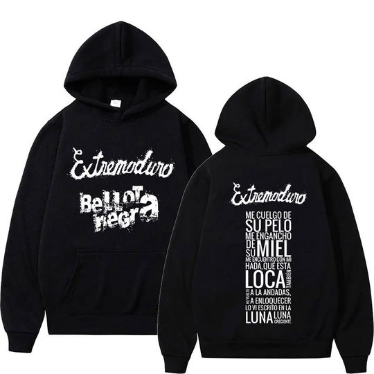 Discover Rock Band Extremoduro Tour 2025 Fans Gift Hoody Unisex Clothing Hip Hop Oversized Sweatshirt Fashion Pop Music Long Sleeve Hoody