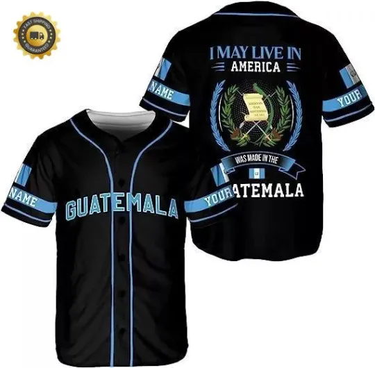 Discover Personalized Guatemala Baseball Jersey Custom Guatemala Jersey for Men