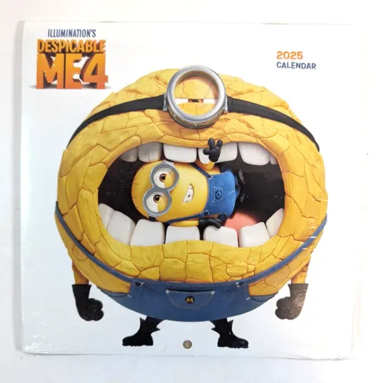 Discover Despicable Me Monthly Mini Wall Calendar