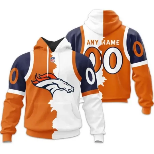 Discover Denver Football Team Broncoss Hoodie ,Unisex Adults S-5XL Lightweight Hoodie
