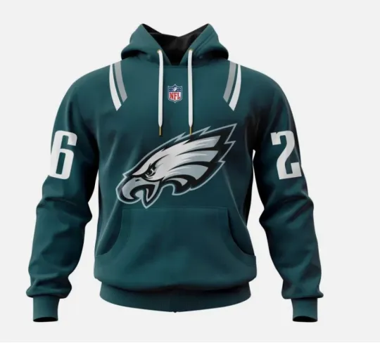 Discover Philadelphia Football Team Eagless Hoodie, Unisex Adults S-5XL