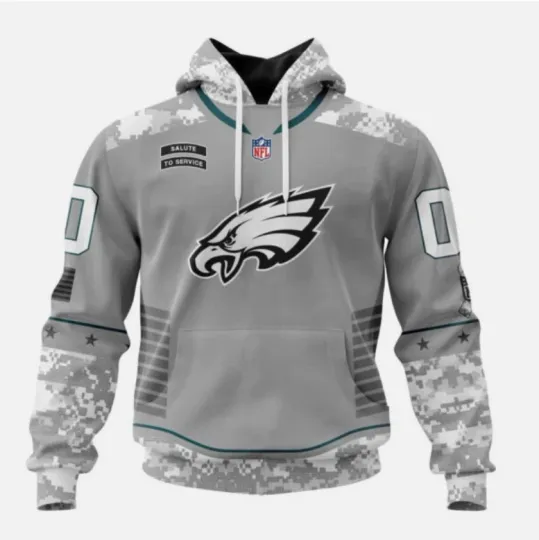 Discover Philadelphia Football Team Eagless Hoodie, Unisex Adults S-5XL