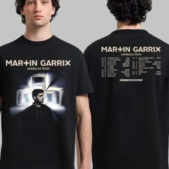 Discover Martin Garrix Americas Tour 2026 City Dates T-Shirt
