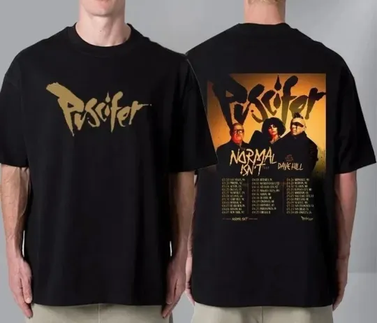 Discover New Puscifer Band The Normal Isn't Tour 2026 Unisex T Shirt