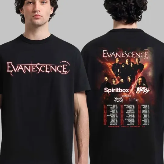 Evanescence 2026 World Tour T-Shirt