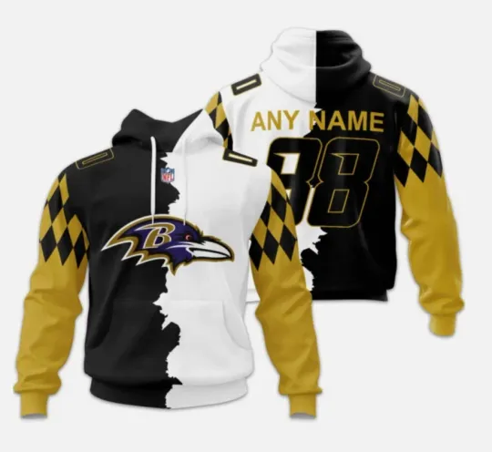 Discover Baltimore Football Team Ravenss Hoodie, Unisex Adults S-5XL