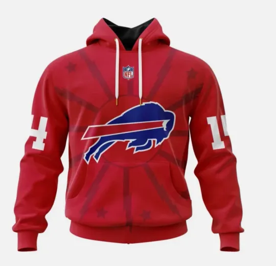 Discover Buffalo Football Team Billss Hoodie, Unisex Adults S-5XL