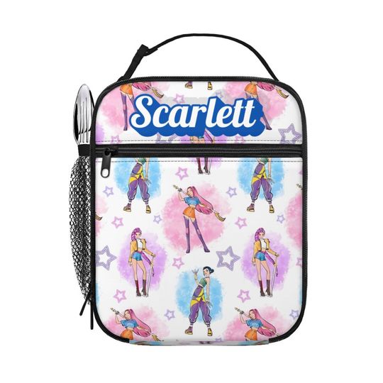 Kpop Demon Hunter Lunch Bag | Huntrix Kids Lunch Tote | Gift for Kpop Fans