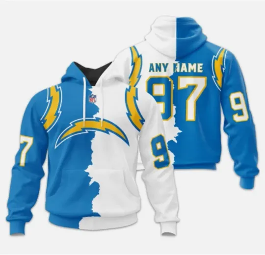 Discover Los Angeles Football Team Chargerss Hoodie ,Unisex Adults S-5XL