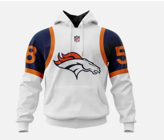 Discover Denver Football Team Broncoss Hoodie, Unisex Adults S-5XL