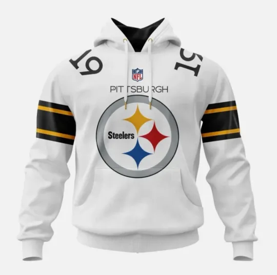 Pittsburgh Football Team Steelerss Hoodie, Unisex Adults S-5XL