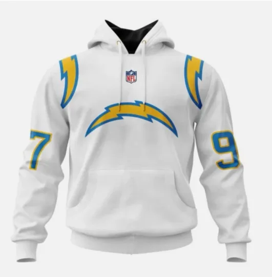 Discover Los Angeles Football Team Chargerss Hoodie, Unisex Adults S-5XL