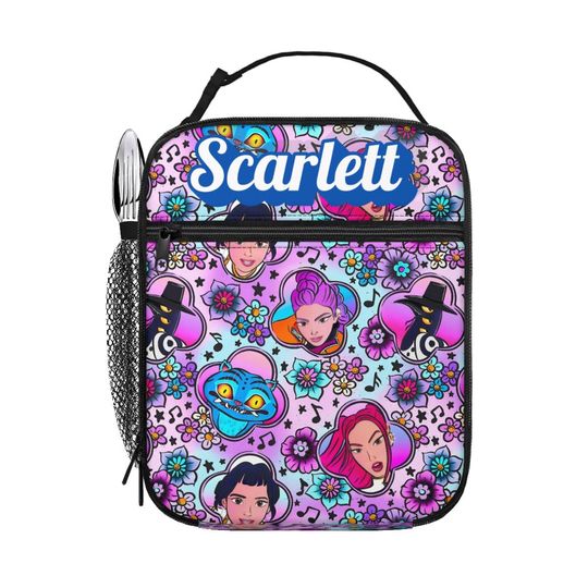 Discover Kpop Demon Hunter Lunch Bag | Huntrix Kids Lunch Tote | Gift for Kpop Fans