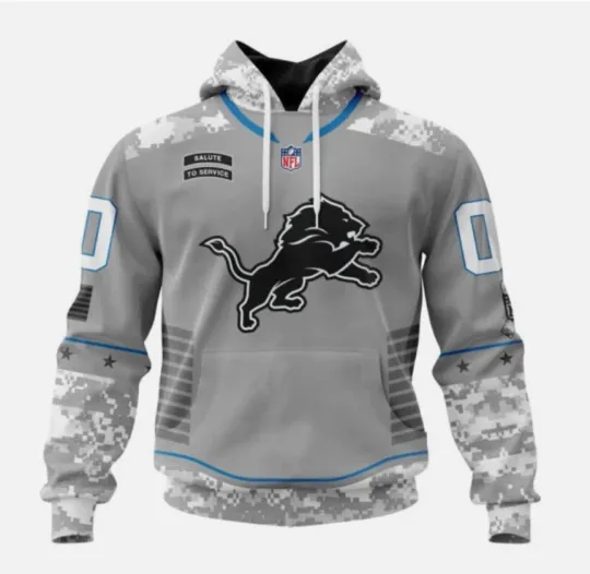 Discover Detroit Football Team Lionss Hoodie, unisex adluts S-5XL