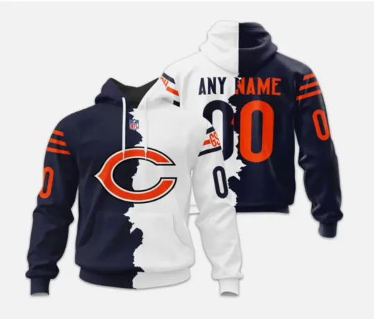 Discover Chicago Football Team Bearss Hoodie ,Unisex Adults S-5XL