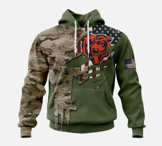 Discover Chicago Football Team Bearss Hoodie, Unisex Adults S-5XL