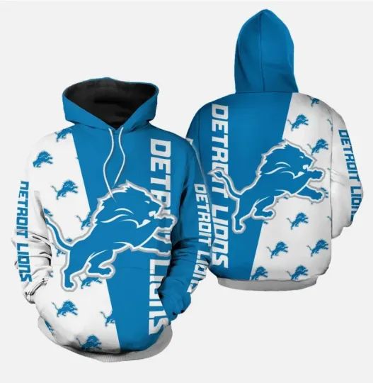 Discover Detroit Football Team Lionss Hoodie, Unisex Adults S-5XL