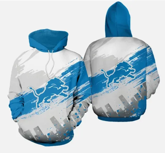 Discover Detroit Football Team Lionss Hoodie, Unisex Adults S-5XL