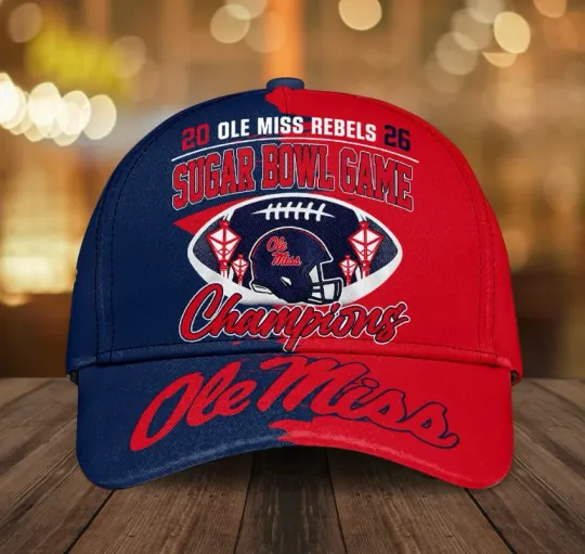Discover Olee Miss Rebel1 Football Classic Cap
