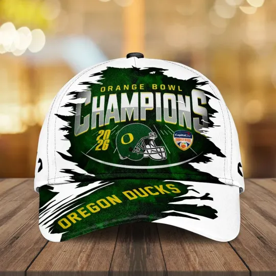 Discover Ducks Football Orange Bowl Champions Classic Cap – 14322