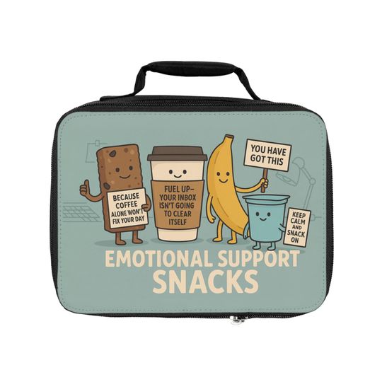 Discover Insulated Lunch Bag with Fun Design for Snacks