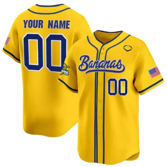 Discover savannah bananas Custom Jersey Short Sleeve Tee